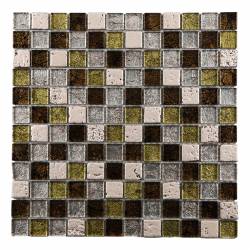 Mosaïque Verre - Vert &...