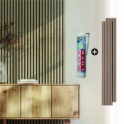 Lot de 2 Panneaux tasseaux...