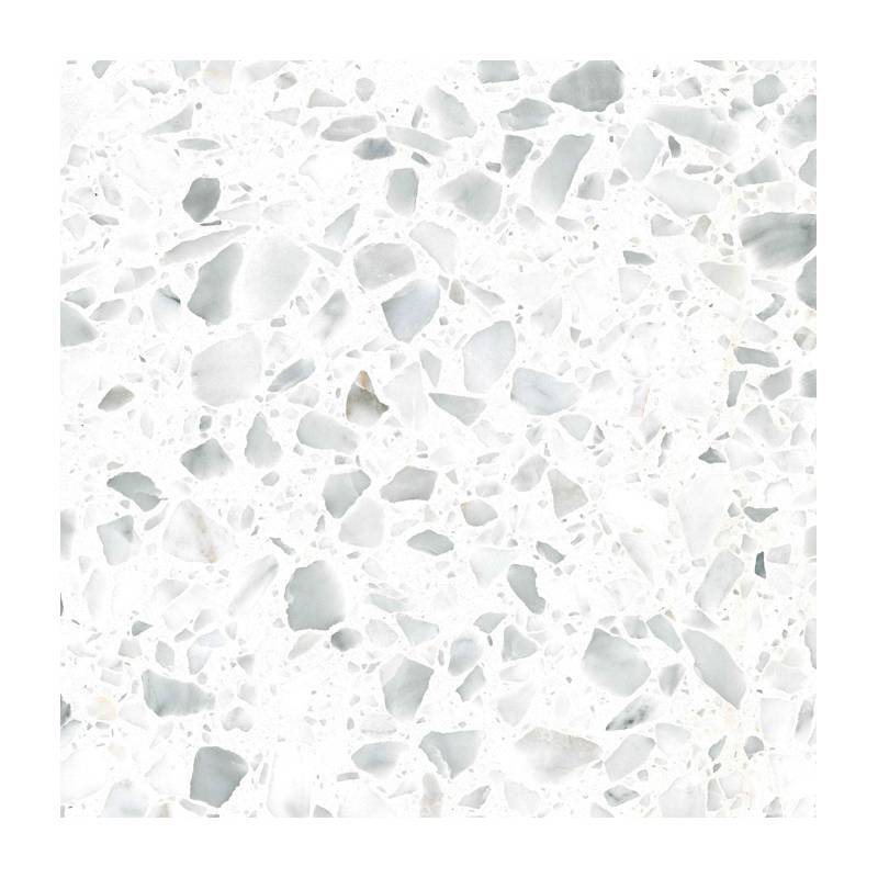 carrelage terrazzo blanc