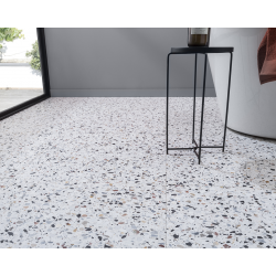 terrazzo sol blanc